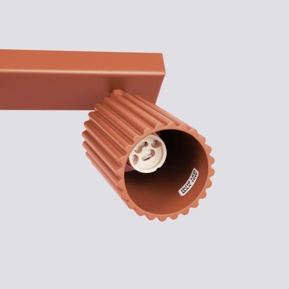 Plafon KARBON 4L ochra czerwona | sklep MIRAT kolekcja karbon