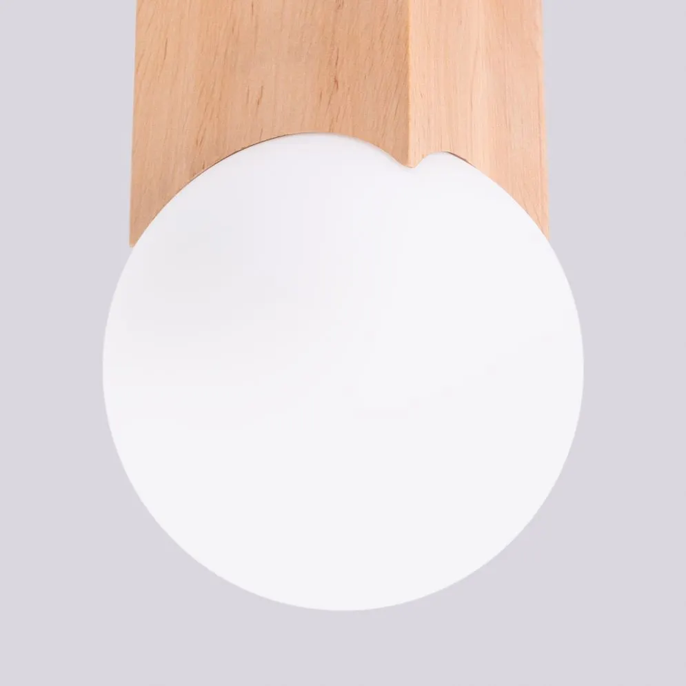 Plafon SOLIS naturalne drewno | sklep MIRAT  kolekcja solis