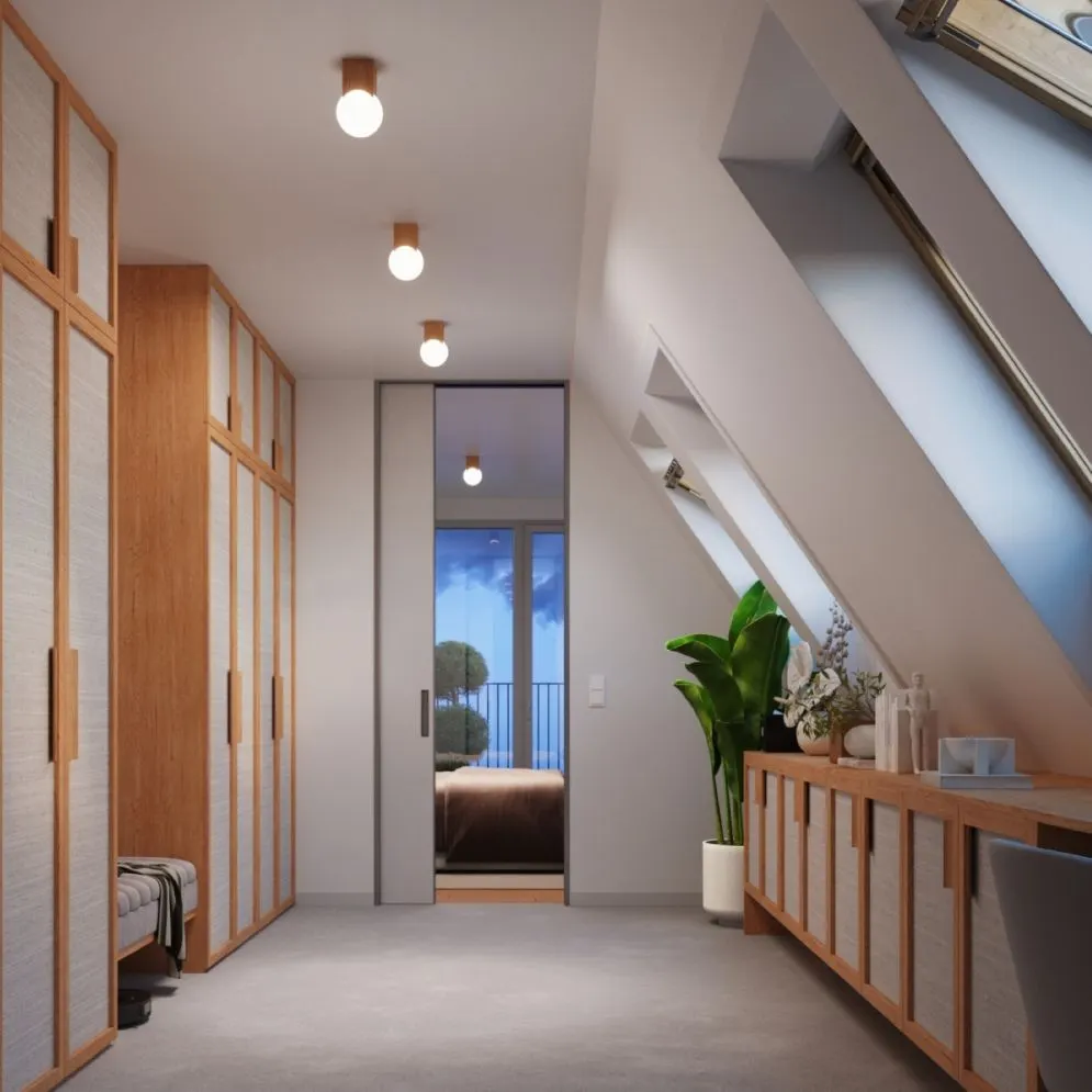 Plafon SOLIS naturalne drewno | sklep MIRAT  kolekcja solis