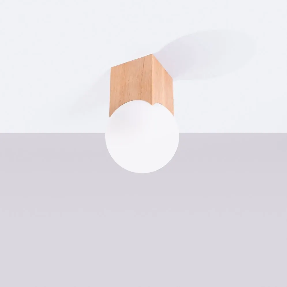 Plafon SOLIS naturalne drewno | sklep MIRAT  kolekcja solis