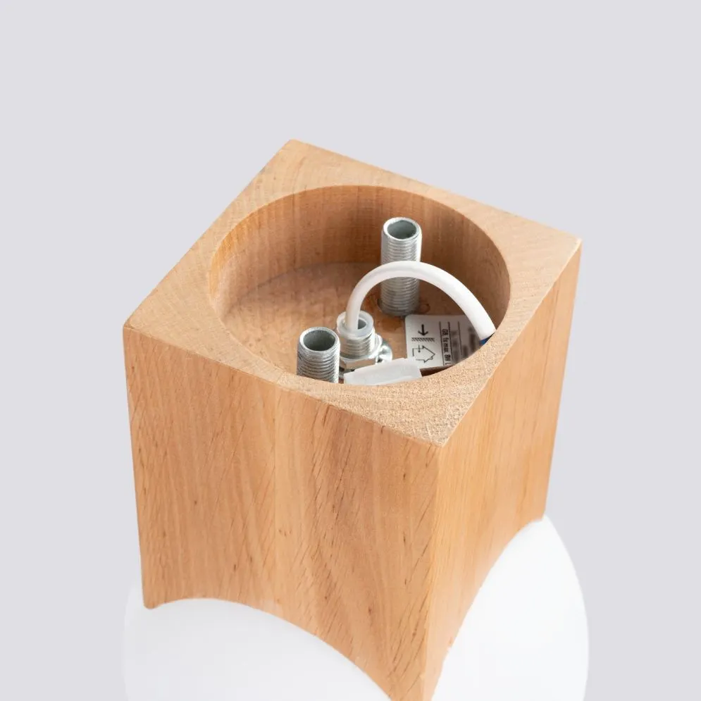 Plafon SOLIS naturalne drewno | sklep MIRAT  kolekcja solis