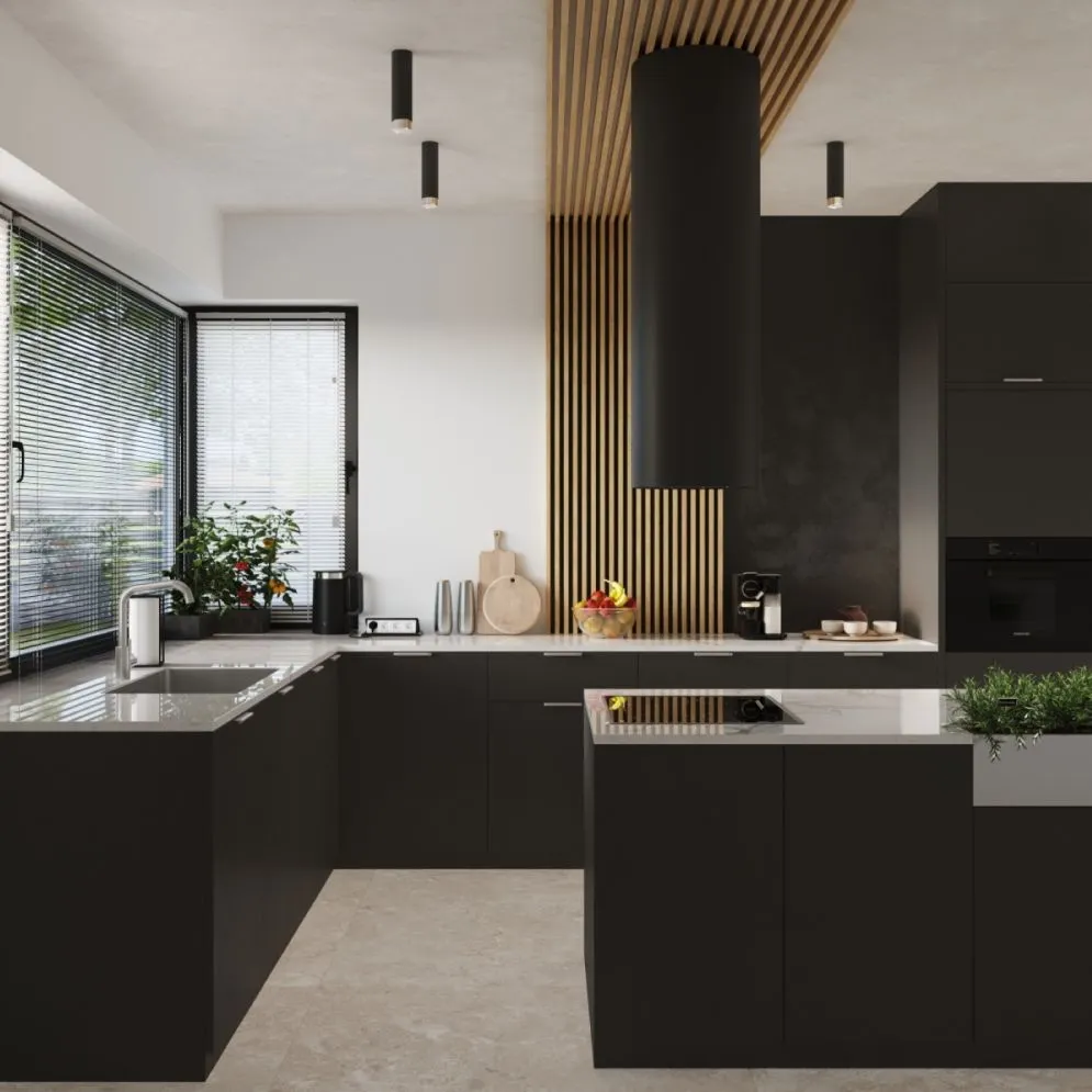 Plafon NERO 22,5 czarny/chrom | sklep MIRAT  kolekcja nero