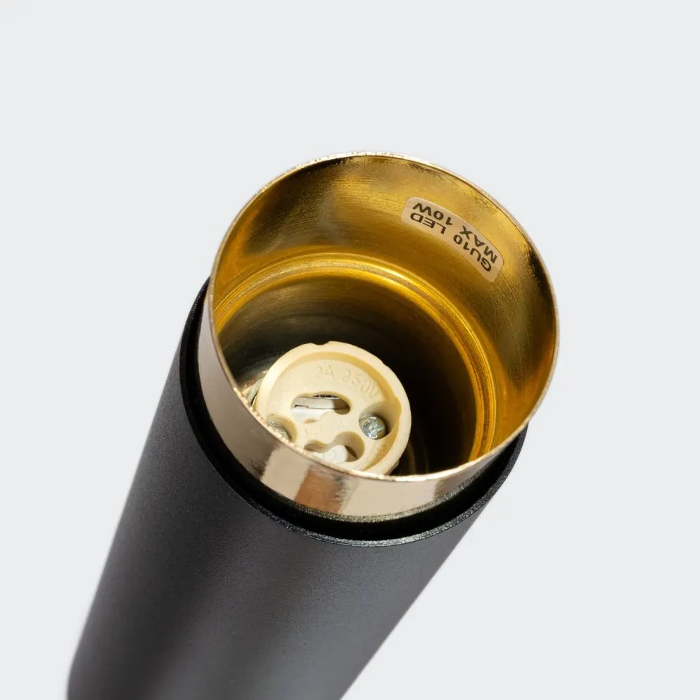 Plafon NERO 22,5 czarny/złoty | sklep MIRAT kolekcja nero