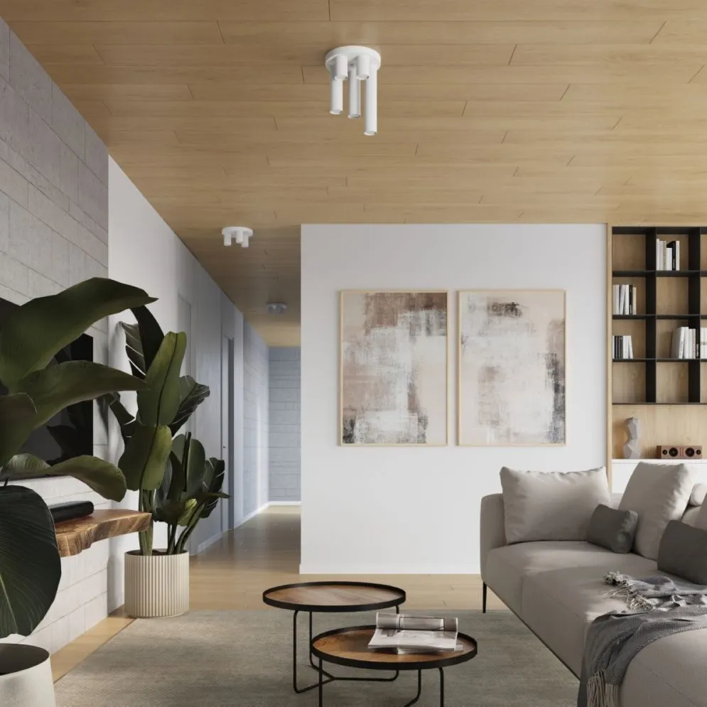 Plafon LAGOS 5P biały | sklep MIRAT kolekcja lagos