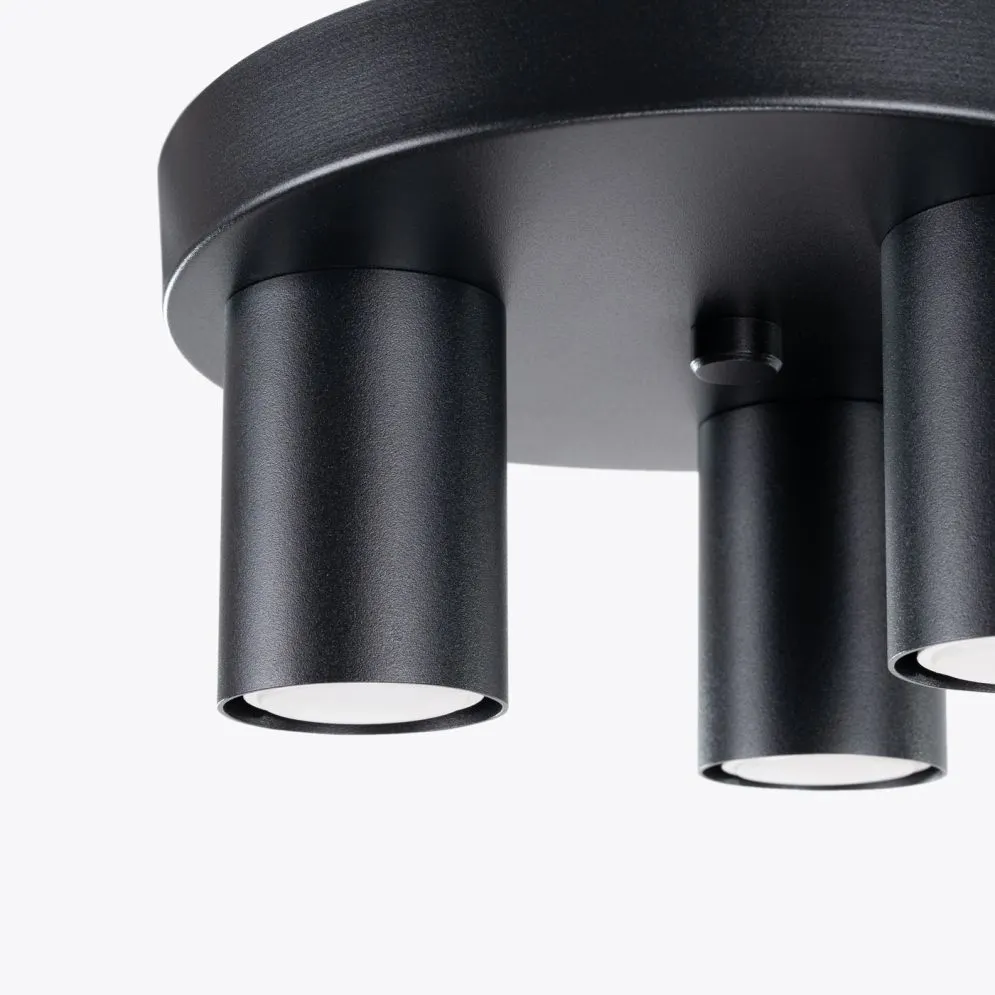 Plafon LAGOS 3P czarny | sklep MIRAT  kolekcja lagos