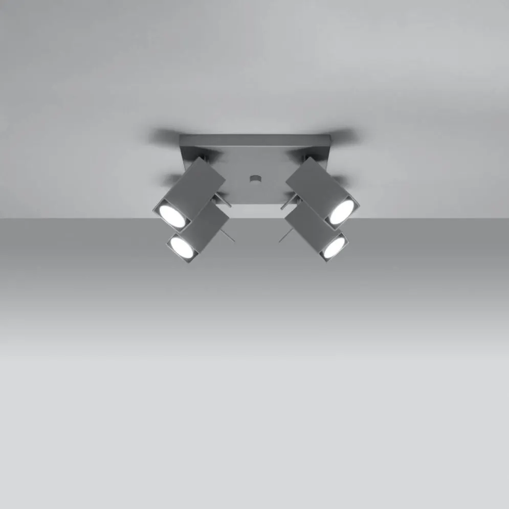 Plafon MERIDA 4 szary | sklep MIRAT  kolekcja merida