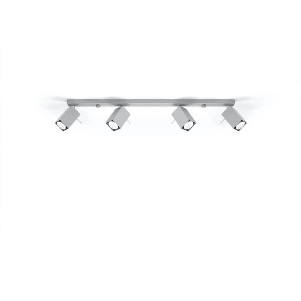 Plafon MERIDA 4L szary | sklep MIRAT  kolekcja merida