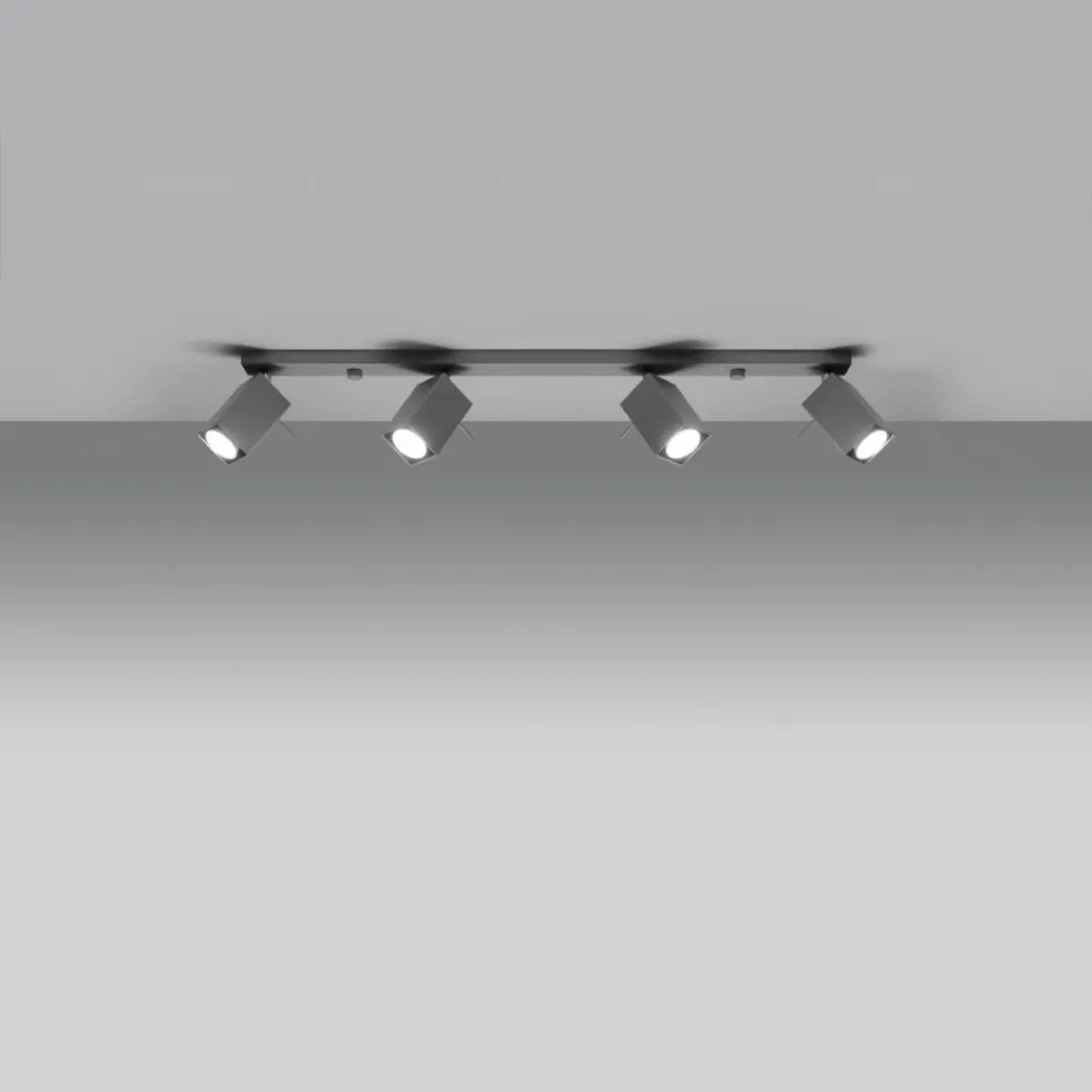 Plafon MERIDA 4L szary | sklep MIRAT  kolekcja merida