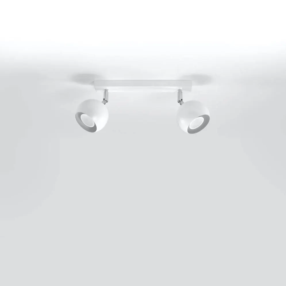 Plafon OCULARE 2 biały | sklep MIRAT kolekcja oculare