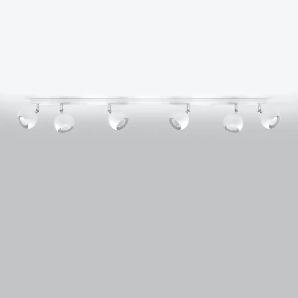 Plafon OCULARE 6L biały | sklep MIRAT  kolekcja oculare