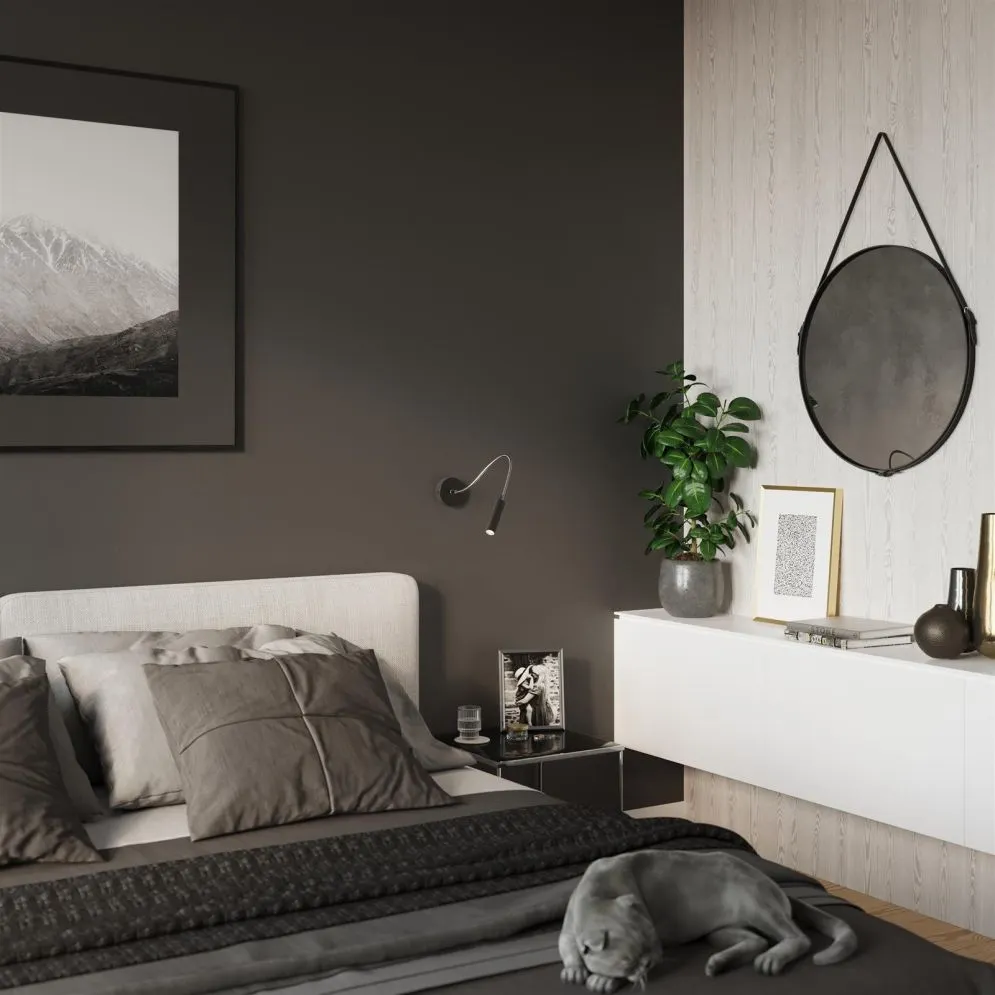 Kinkiet AXIL czarny | sklep MIRAT kolekcja axil