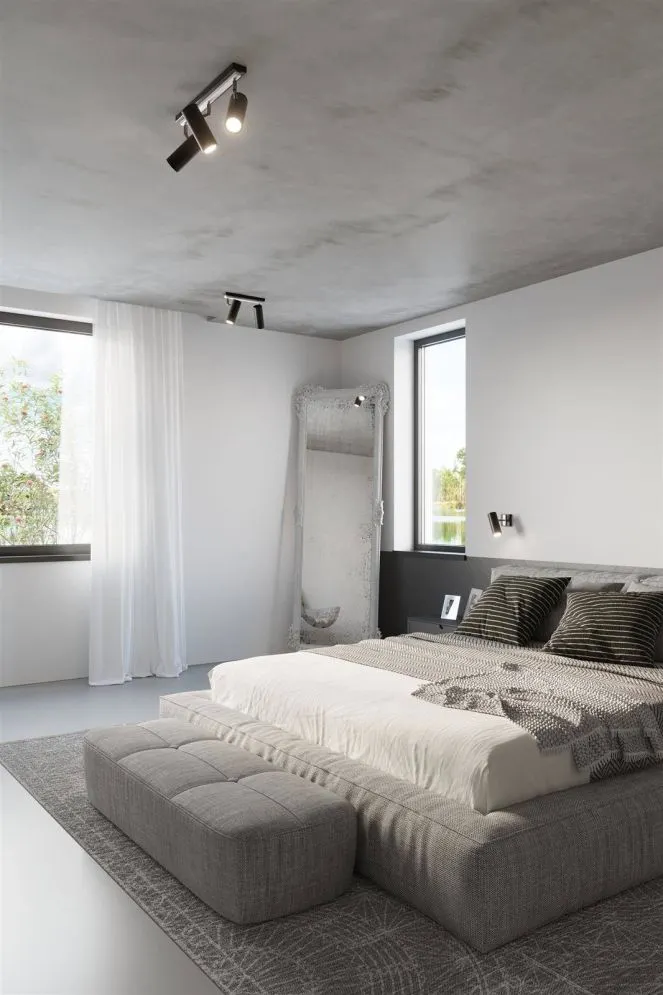 Plafon DIREZIONE 1 czarny | sklep MIRAT kolekcja direzione