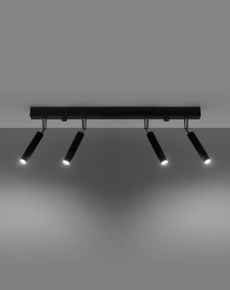 Plafon EYETECH 4 czarny | sklep MIRAT  kolekcja eyetech