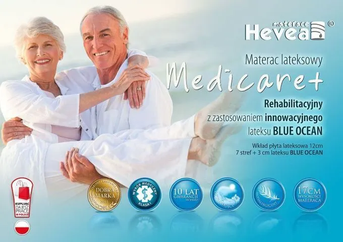 Materac FAMILY MEDICARE PLUS 180x200 lateksowy do sypialni | MIRAT.