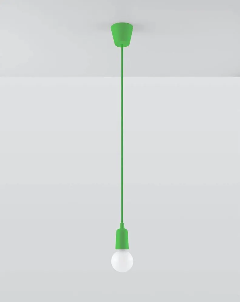 Lampa wisząca DIEGO 1 zielony | sklep MIRAT  kolekcja diego