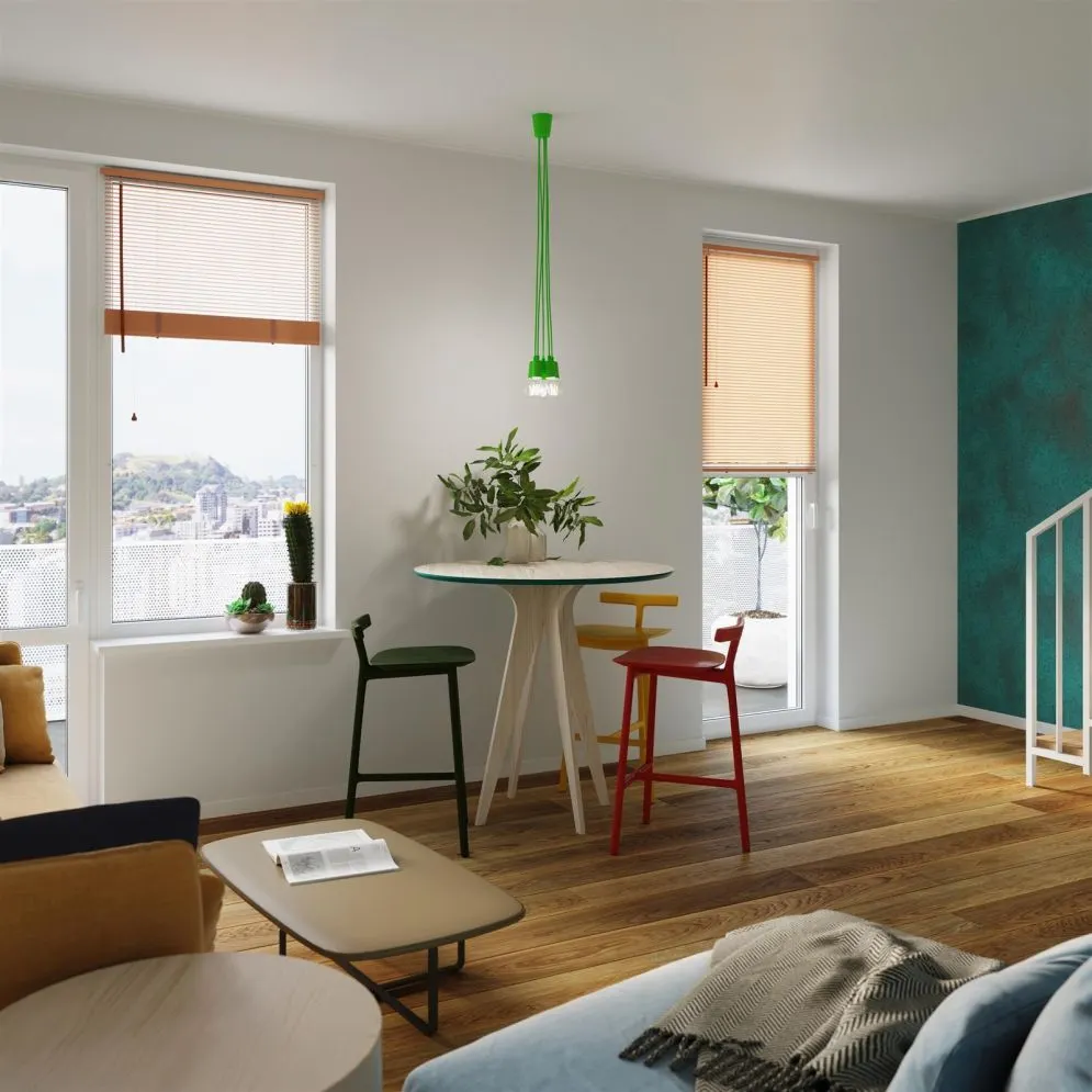 Lampa wisząca DIEGO 5 zielony | sklep MIRAT  kolekcja diego