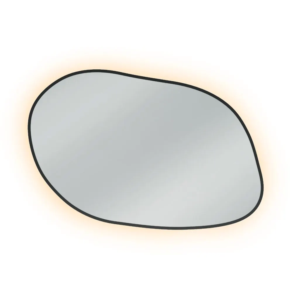 Lustro łazienkowe RUBINO IV 50 z oświetleniem LED | MIRAT. w stylu  kolekcja RUBINO