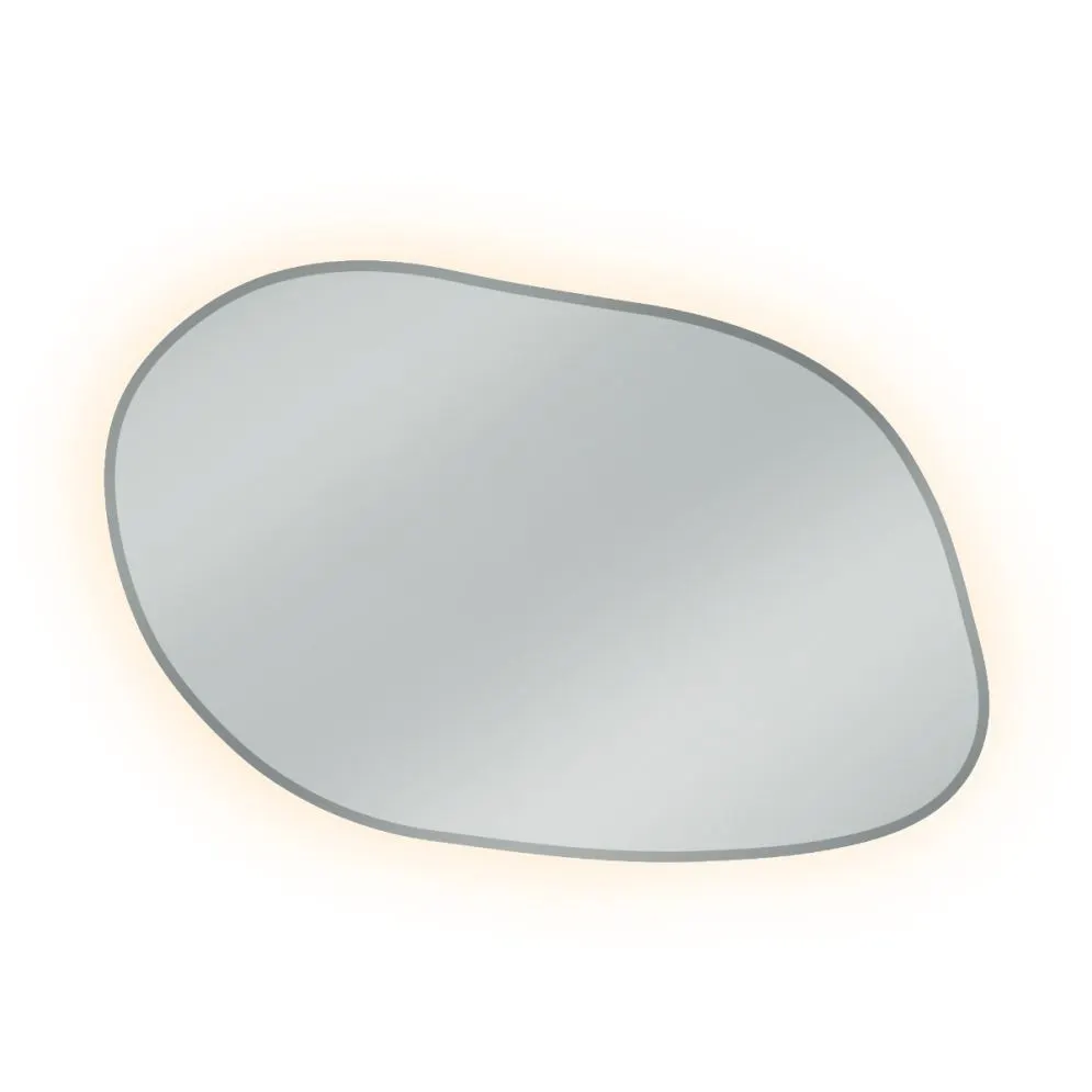 Lustro łazienkowe RUBINO IV 70 wiszące o nieregularnym kształcie | MIRAT. w stylu kolekcja RUBINO