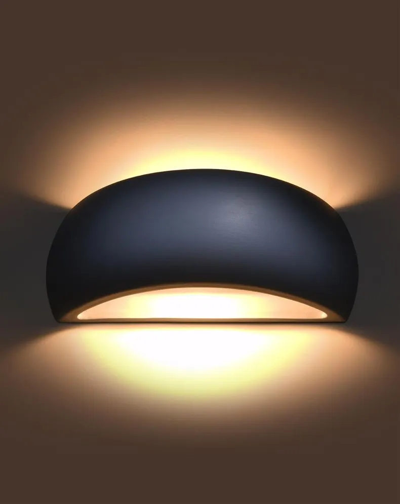 Kinkiet ceramiczny PONTIUS szary | sklep MIRAT  kolekcja pontius