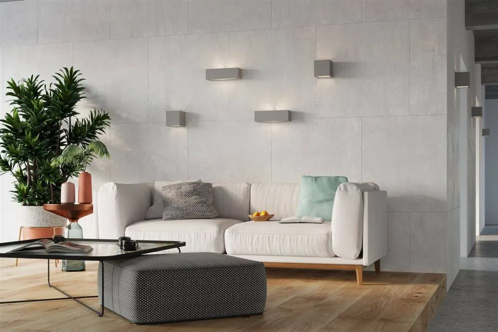 Kinkiet ceramiczny LEO szary | sklep MIRAT  kolekcja leo