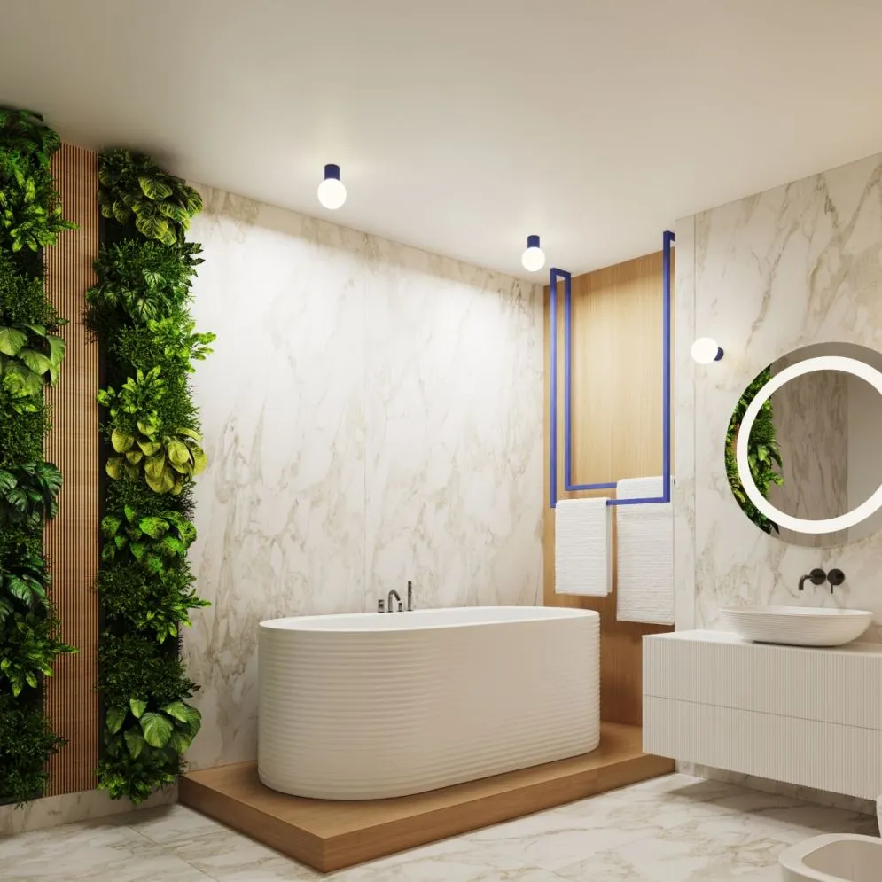 Kinkiet HALO ultramaryna IP44 | sklep MIRAT kolekcja halo