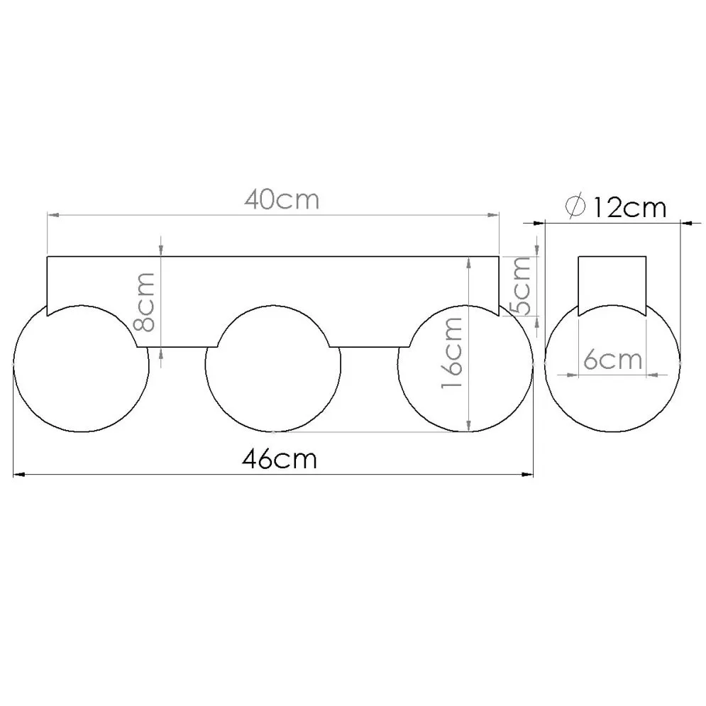 Plafon BULBO 3 naturalne drewno | sklep MIRAT  kolekcja bulbo