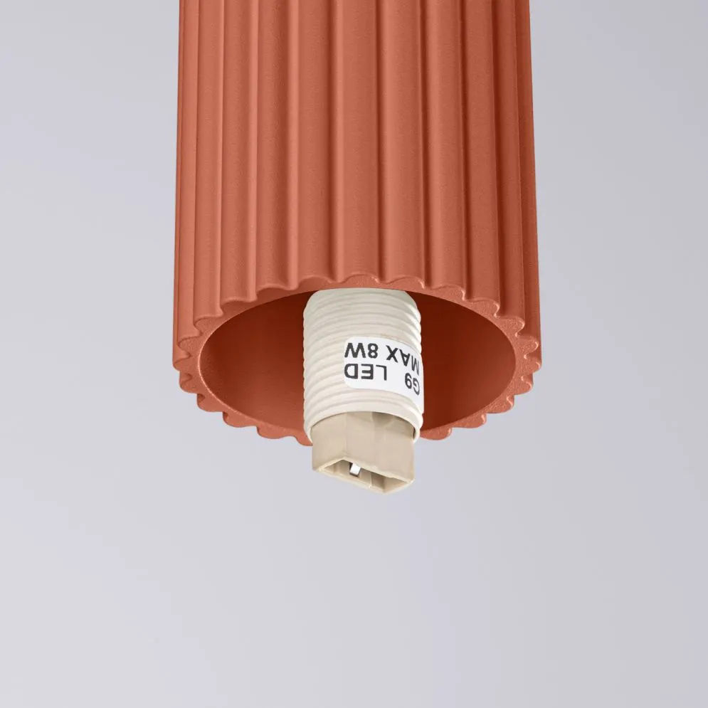 Plafon HALO ochra czerwona IP44 | sklep MIRAT  kolekcja halo