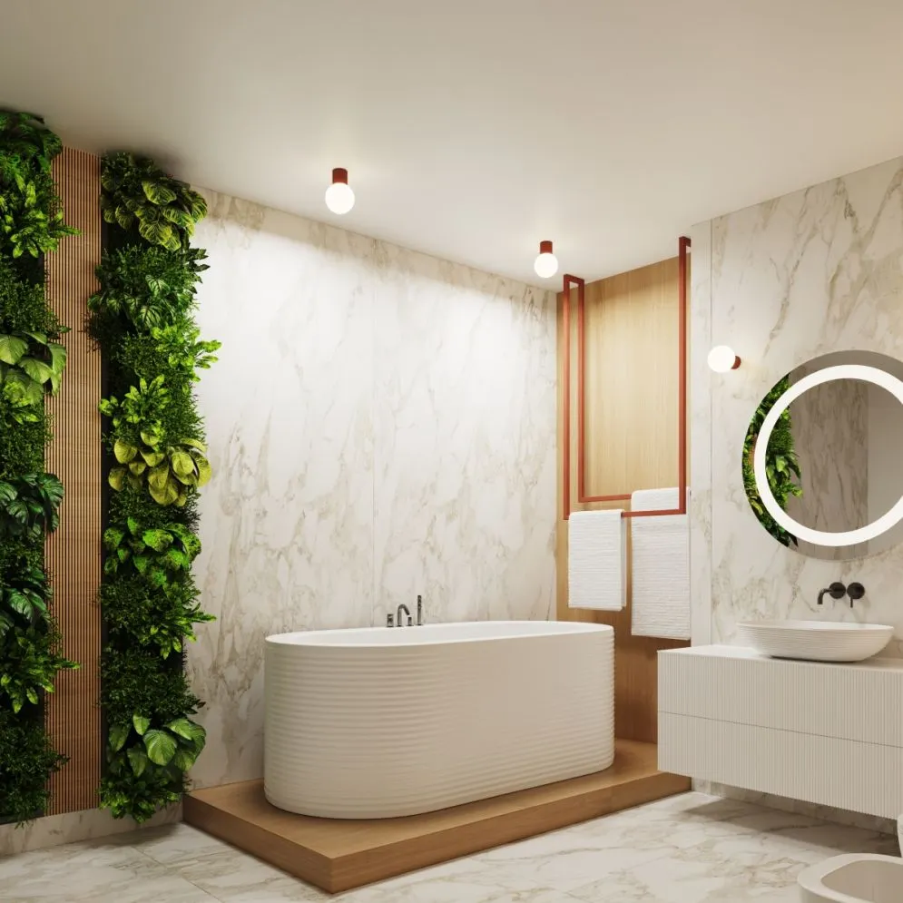 Plafon HALO ochra czerwona IP44 | sklep MIRAT  kolekcja halo