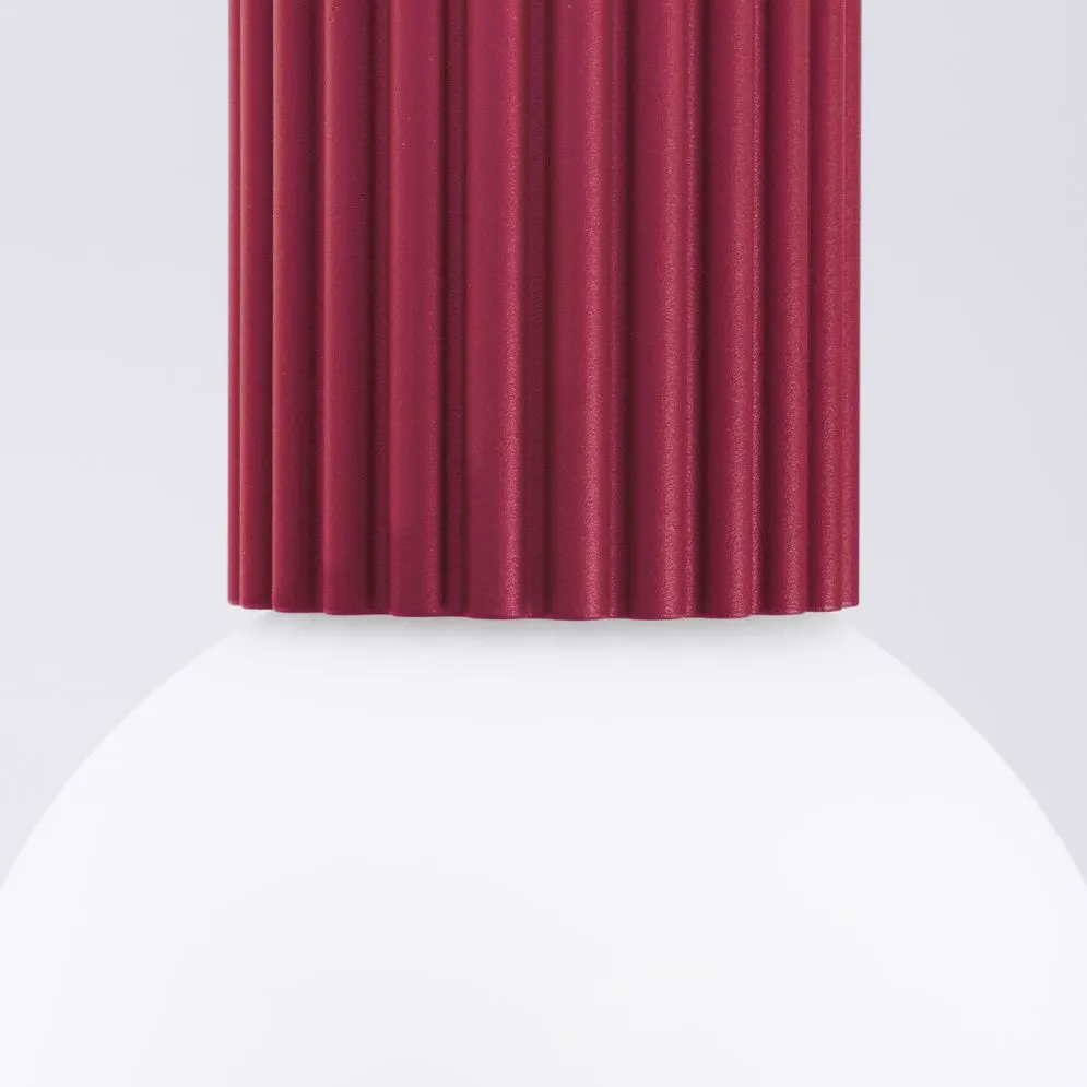 Plafon HALO burgund IP44 | sklep MIRAT  kolekcja halo