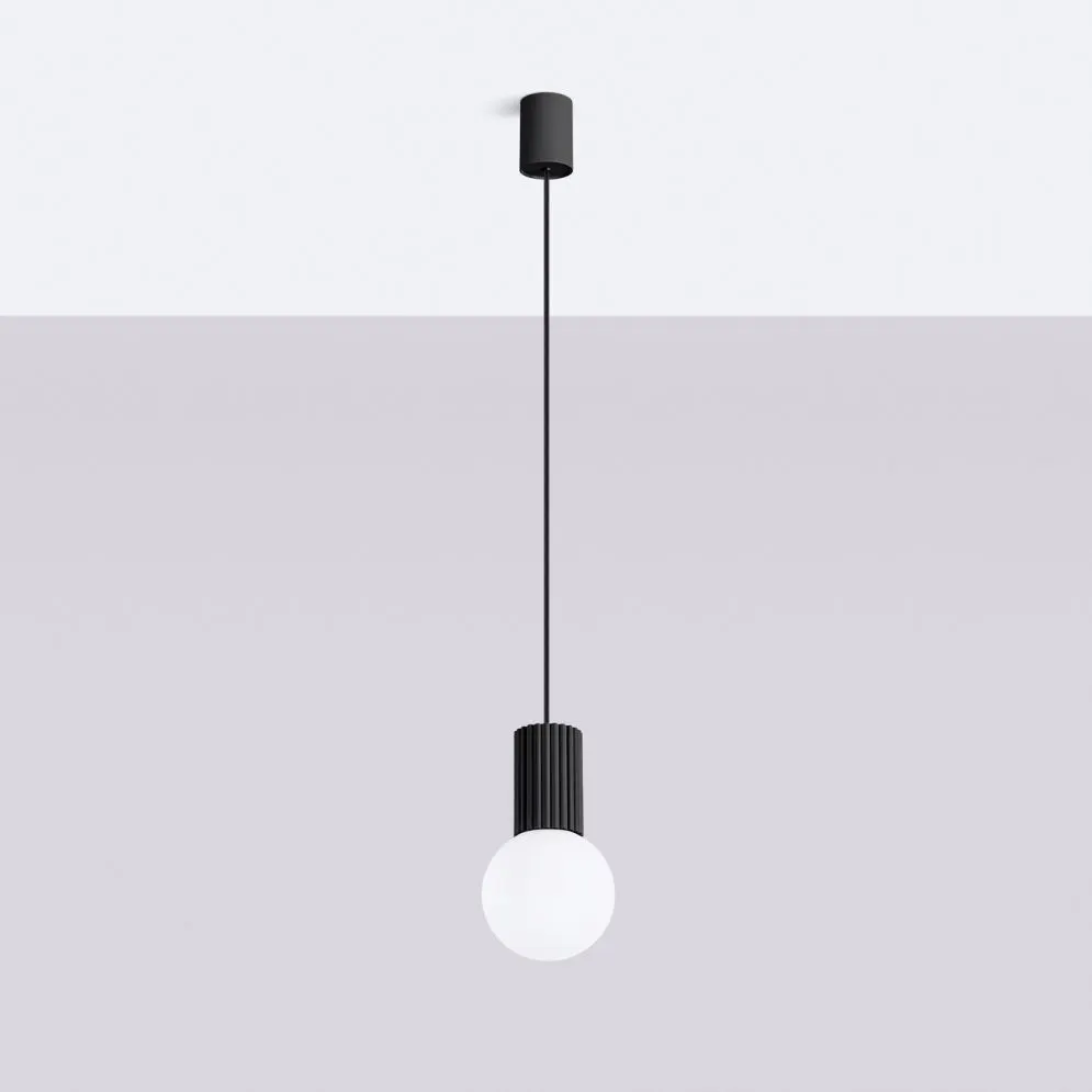 Lampa wisząca HALO 1 czarna | sklep MIRAT  kolekcja halo