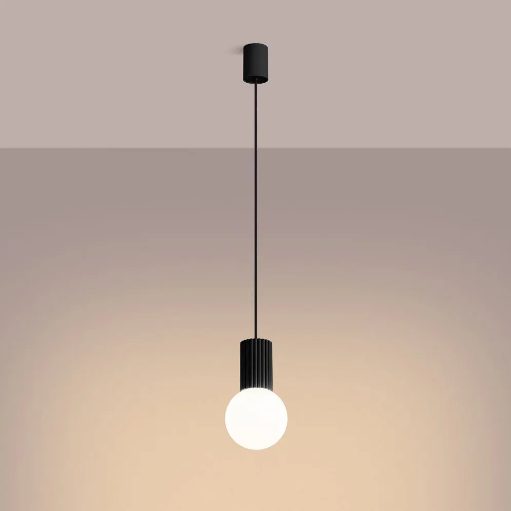 Lampa wisząca HALO 1 czarna | sklep MIRAT  kolekcja halo