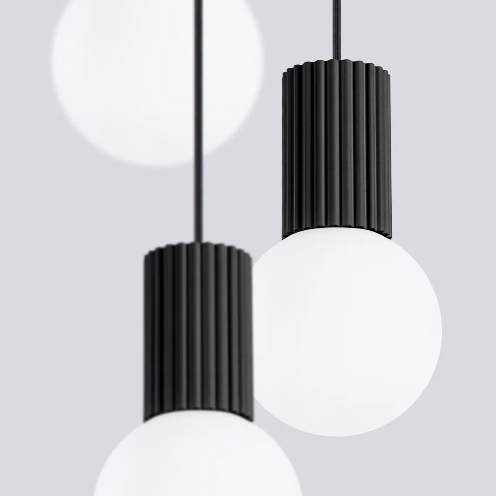 Lampa wisząca HALO 3P czarna | sklep MIRAT  kolekcja halo