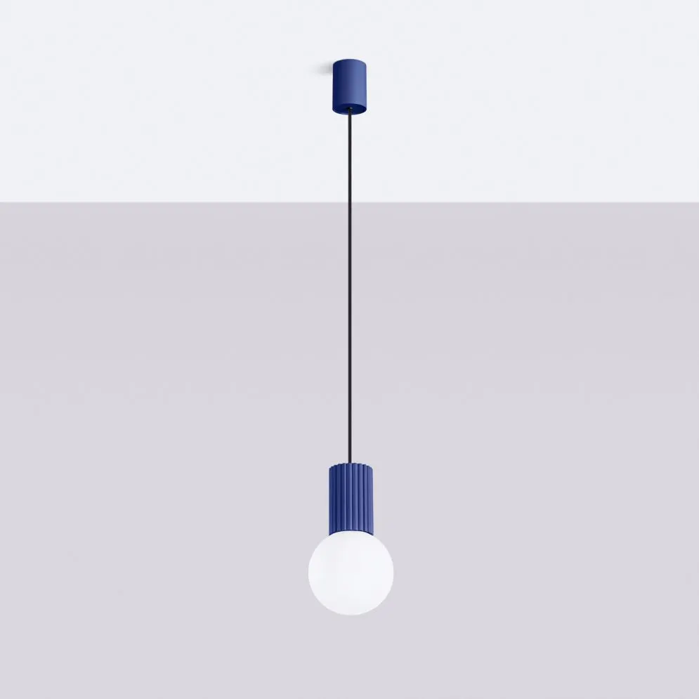 Lampa wisząca HALO 1 ultramaryna | sklep MIRAT  kolekcja halo