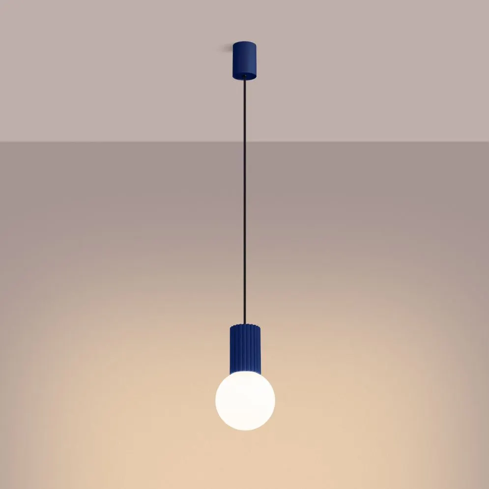 Lampa wisząca HALO 1 ultramaryna | sklep MIRAT  kolekcja halo