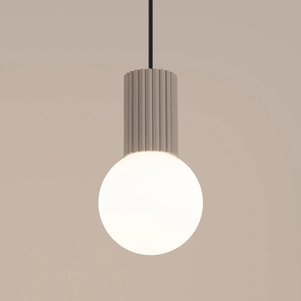 Lampa wisząca HALO 1 taupe | sklep MIRAT kolekcja halo