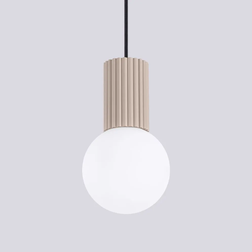 Lampa wisząca HALO 1 taupe | sklep MIRAT kolekcja halo