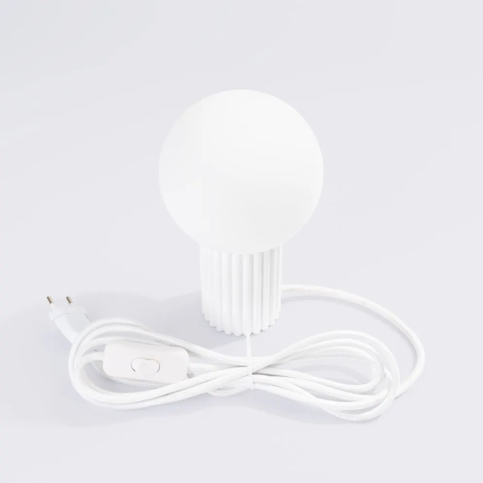 Lampa biurkowa HALO biała | sklep MIRAT kolekcja halo