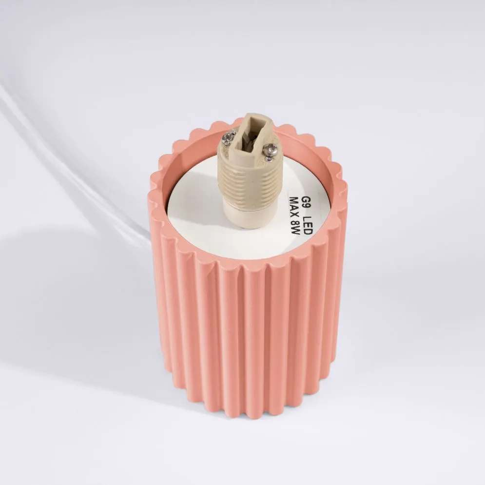 Lampa biurkowa HALO brzoskwiniowa | sklep MIRAT  kolekcja halo