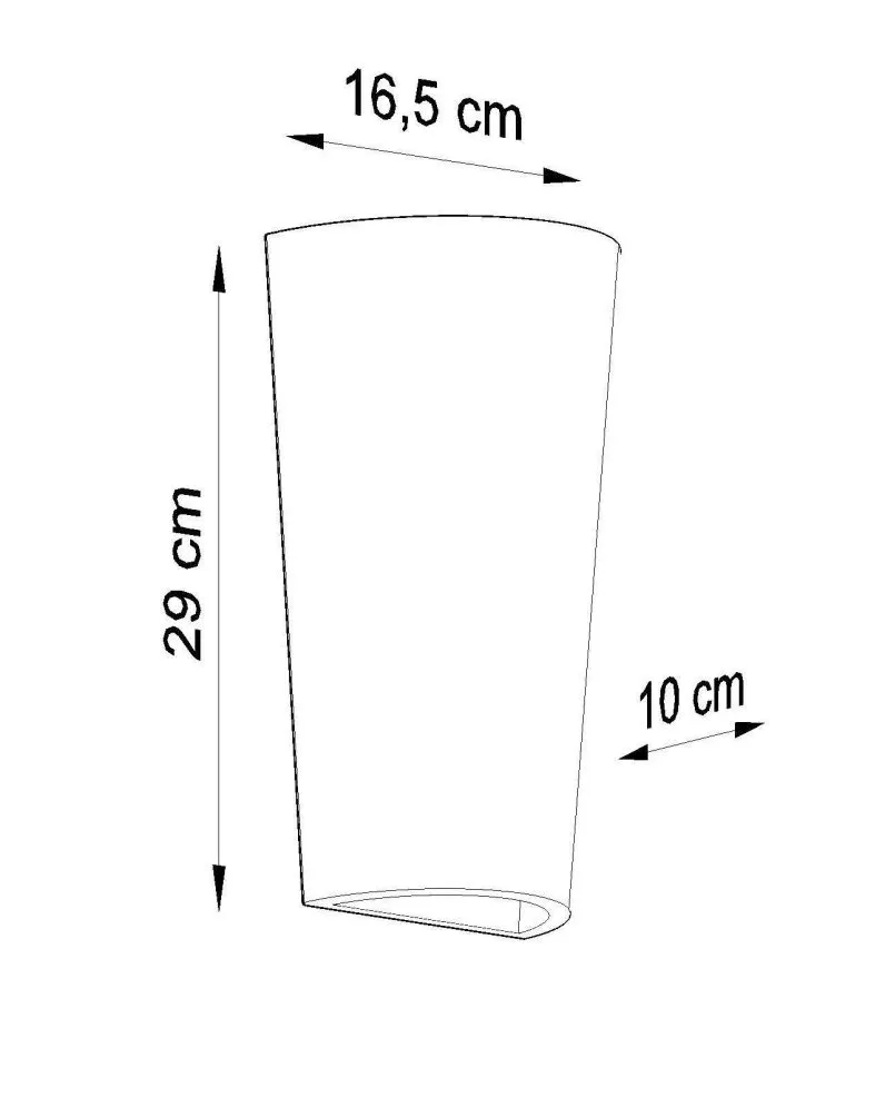 Kinkiet ceramiczny LANA | sklep MIRAT kolekcja lana