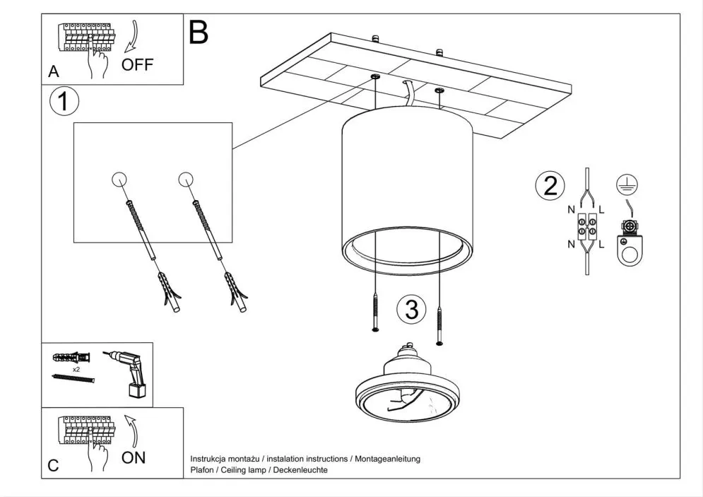 Plafon ceramiczny KALU | sklep MIRAT  kolekcja kalu
