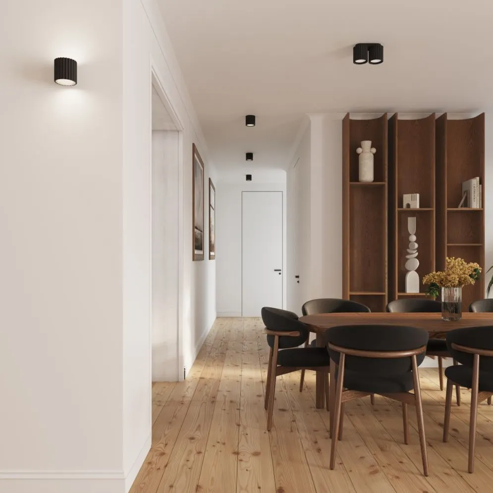 Kinkiet AURA czarny G9 | sklep MIRAT kolekcja aura