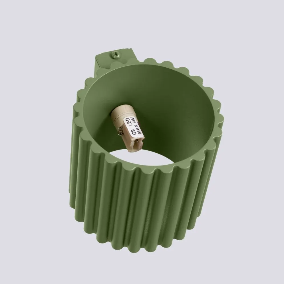 Kinkiet AURA zielony oliwkowy G9 | sklep MIRAT kolekcja aura