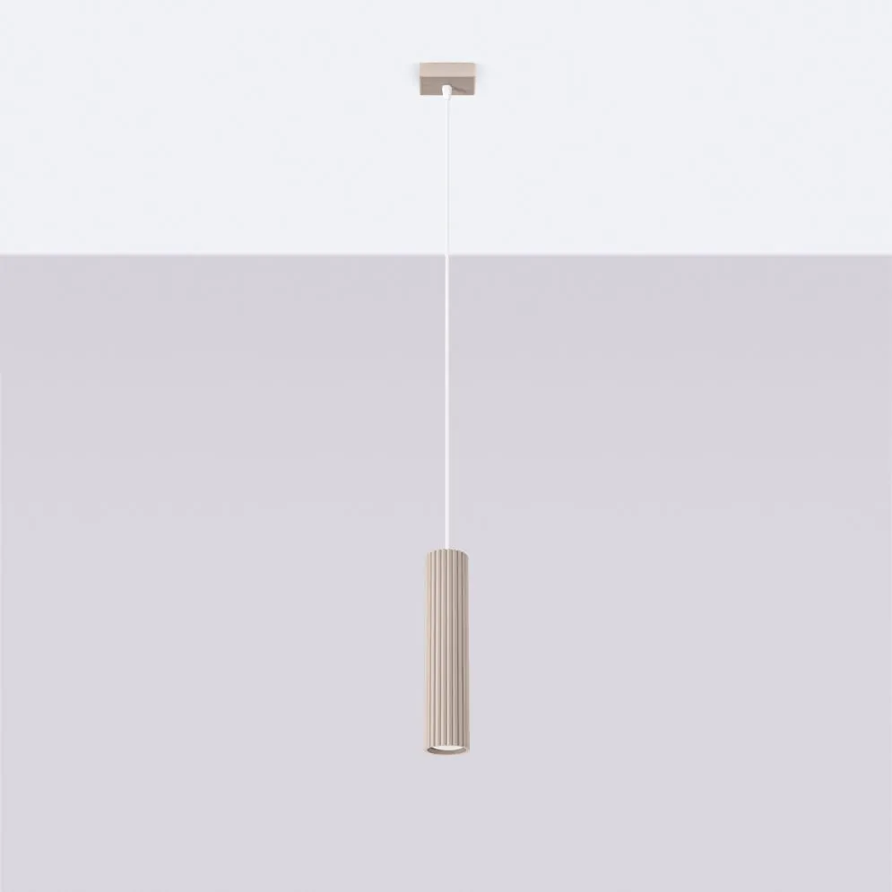 Lampa wisząca KARBON 1 taupe | sklep MIRAT kolekcja karbon