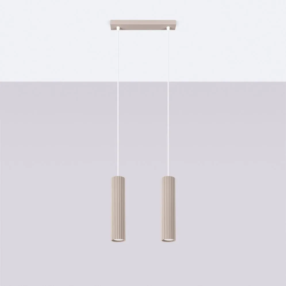 Lampa wisząca KARBON 2 taupe | sklep MIRAT  kolekcja karbon