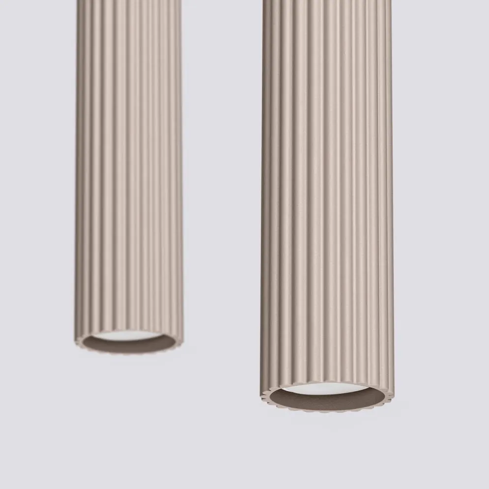 Lampa wisząca KARBON 2 taupe | sklep MIRAT  kolekcja karbon