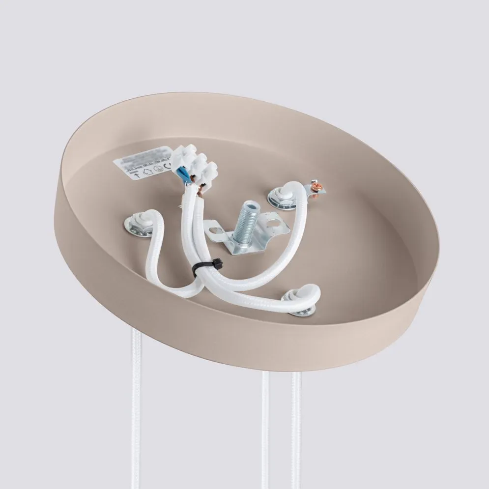 Lampa wisząca KARBON 3P taupe | sklep MIRAT kolekcja karbon