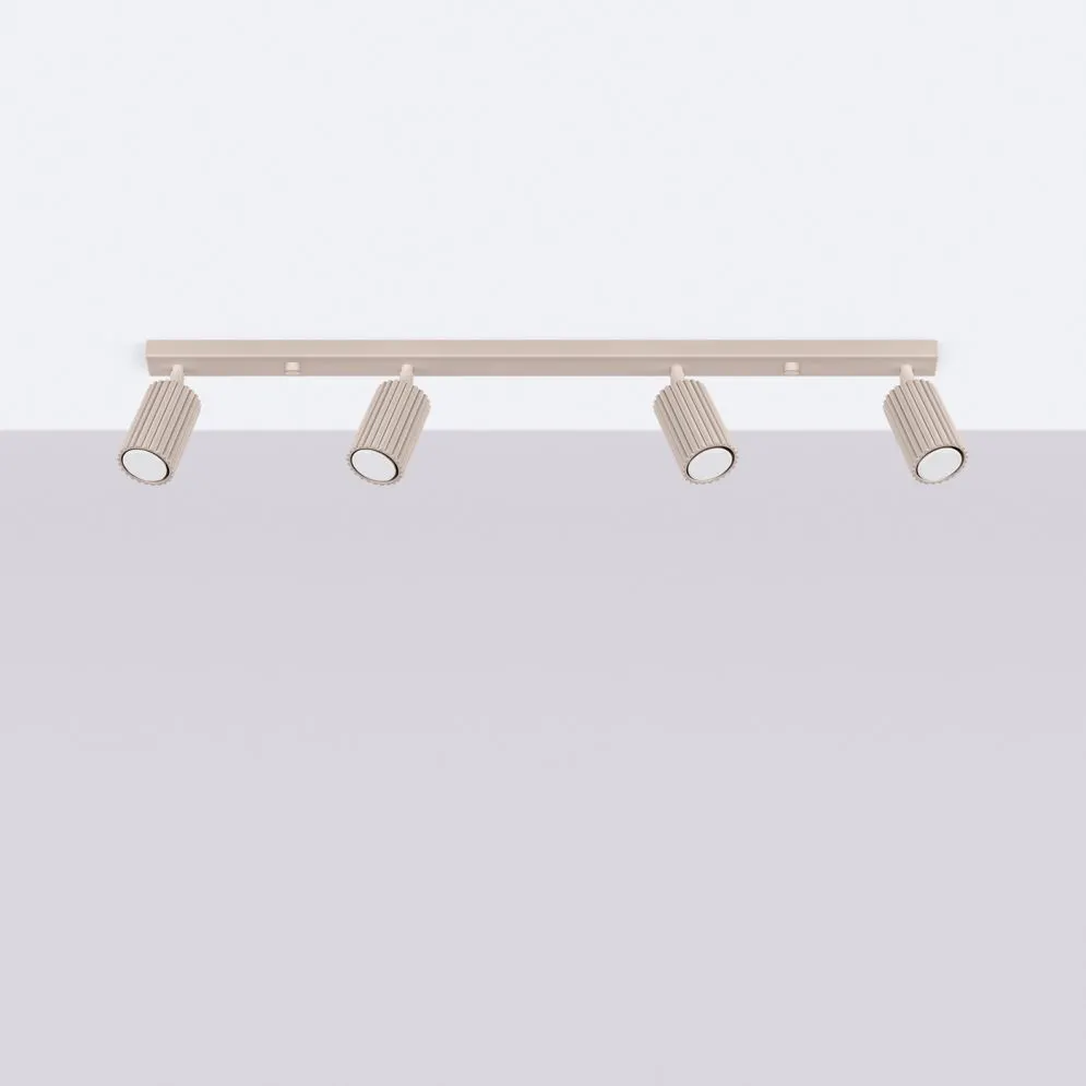 Plafon KARBON 4L taupe | sklep MIRAT  kolekcja karbon