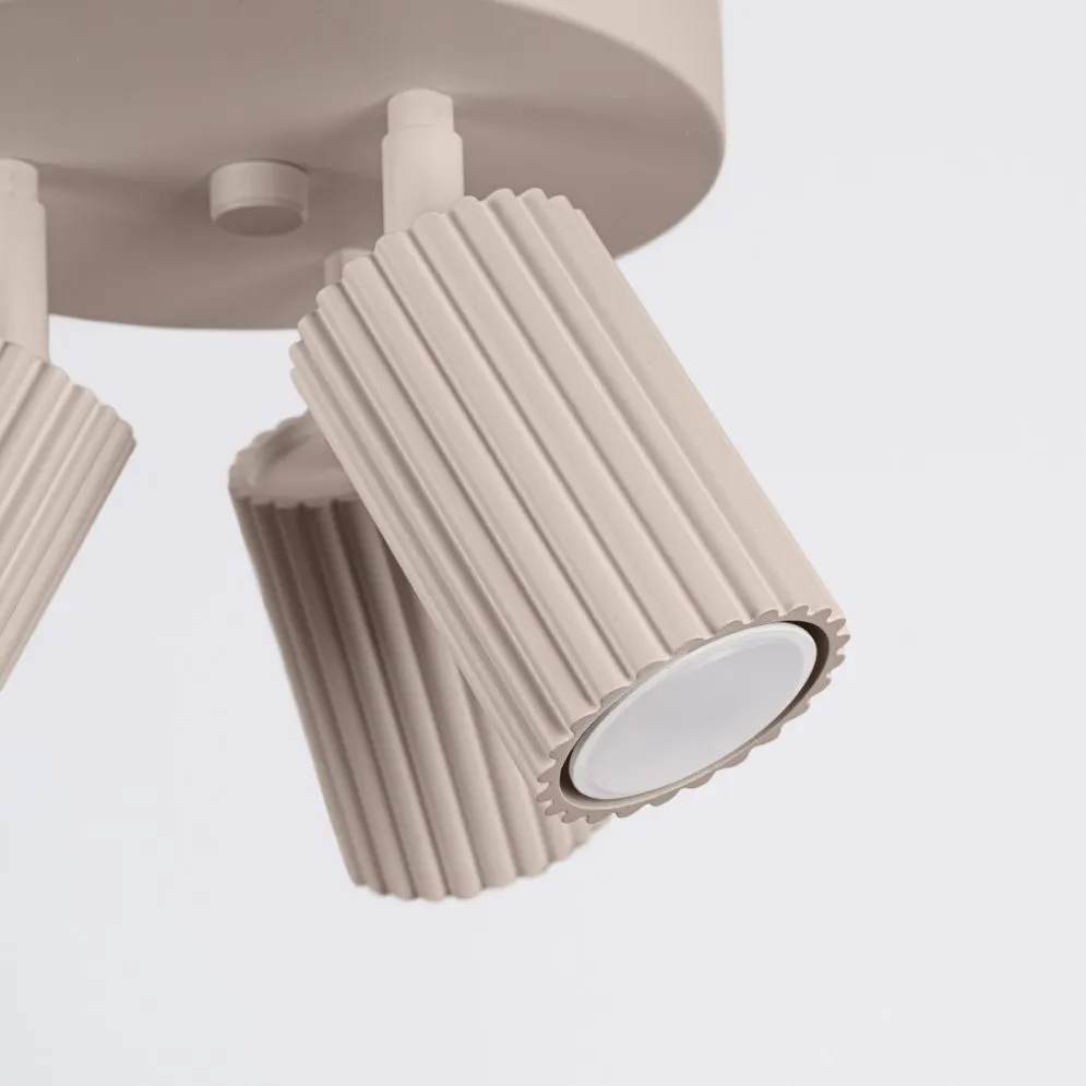 Plafon KARBON 3P taupe | sklep MIRAT  kolekcja karbon