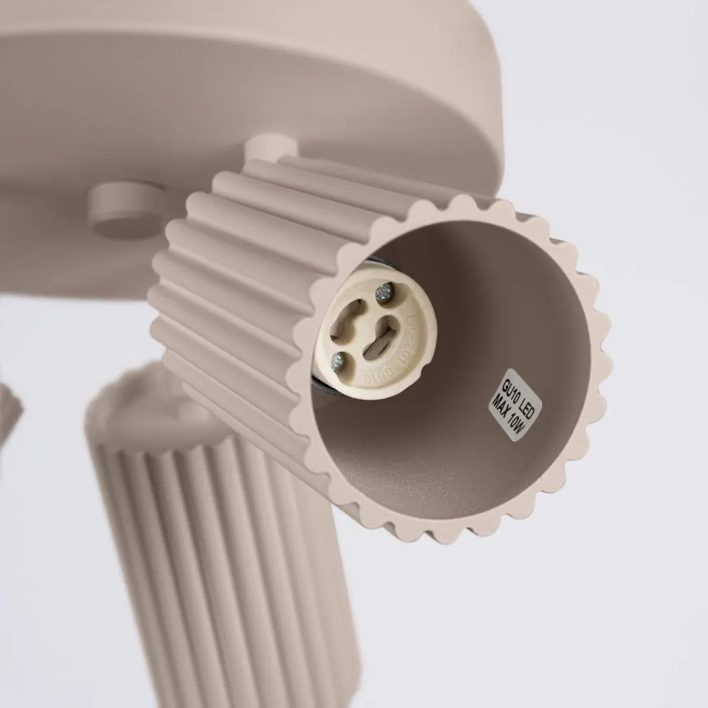 Plafon KARBON 3P taupe | sklep MIRAT  kolekcja karbon