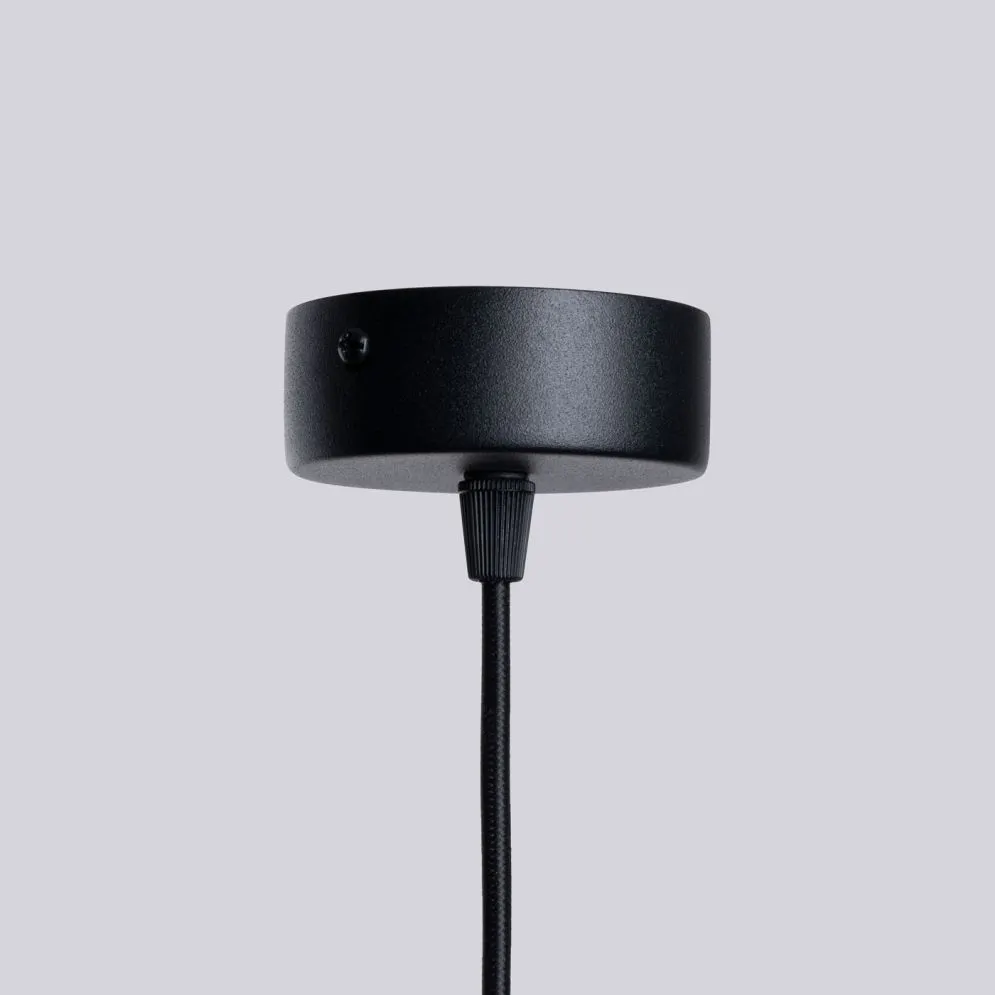 Żyrandol HALO 6 czarny loftowy| sklep MIRAT  kolekcja halo